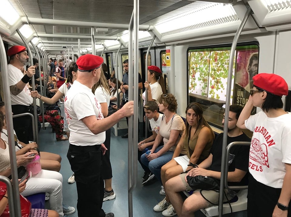 barcelone métro pickpocket 