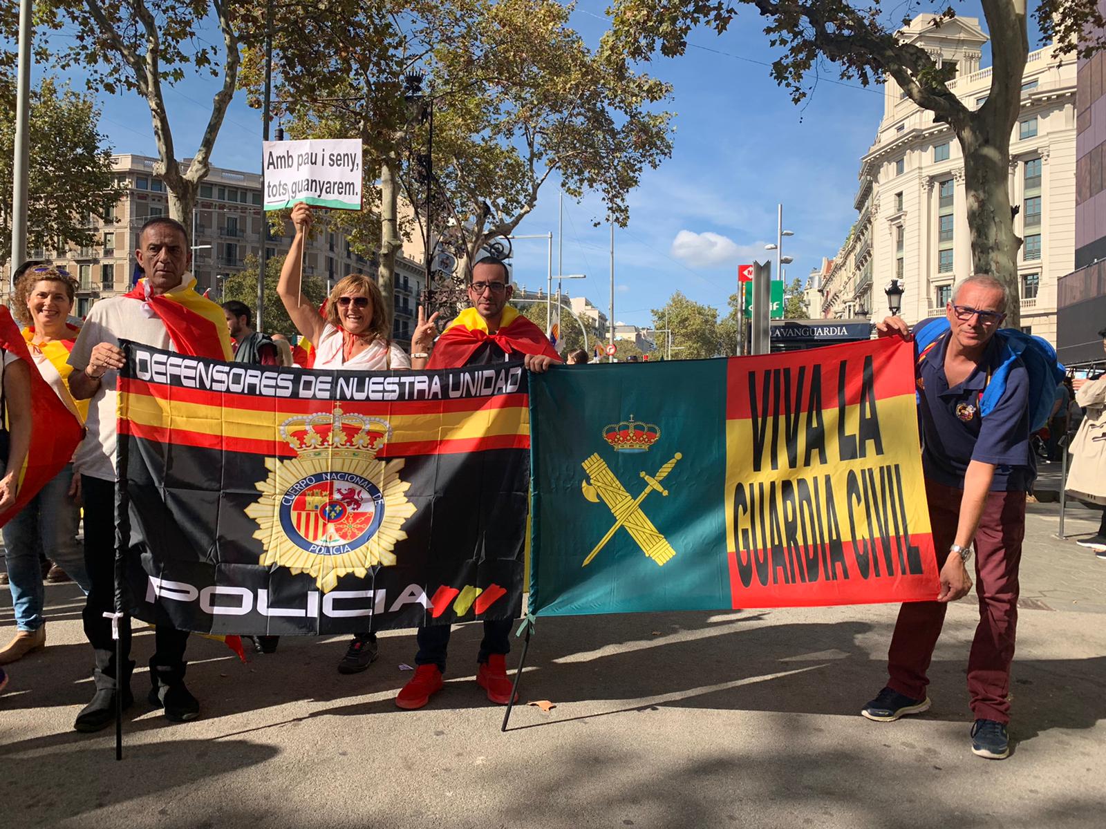 barcelone protestation