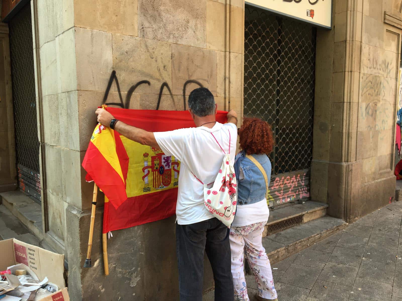 manifestation barcelone