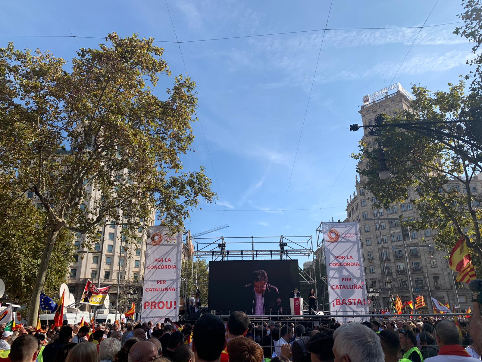 manifestation barcelone