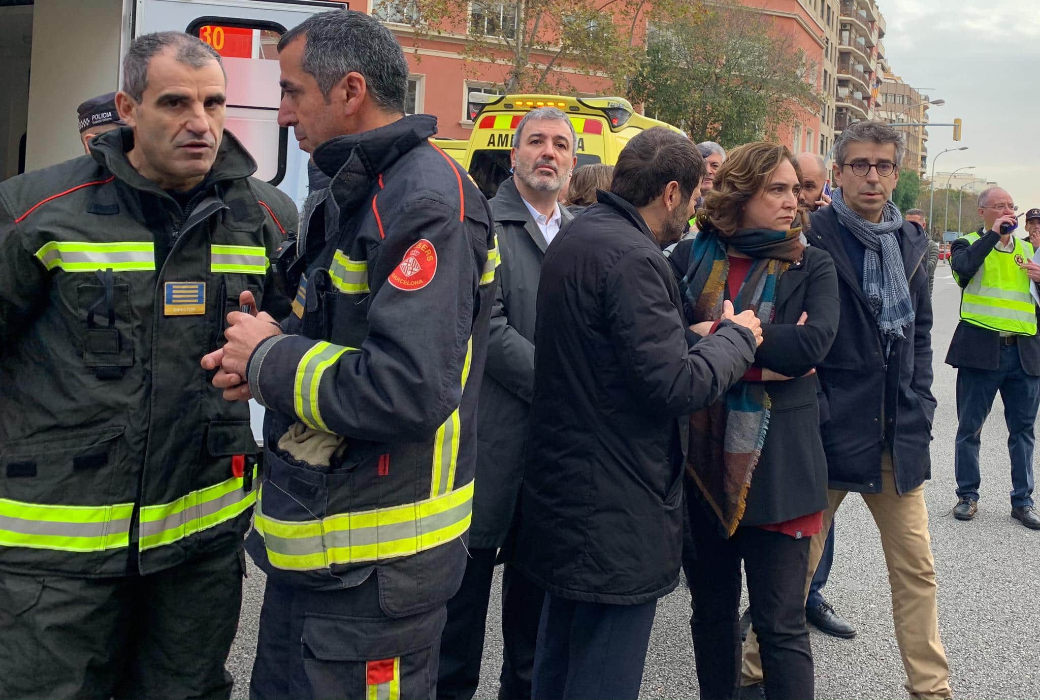 pompiers barcelone