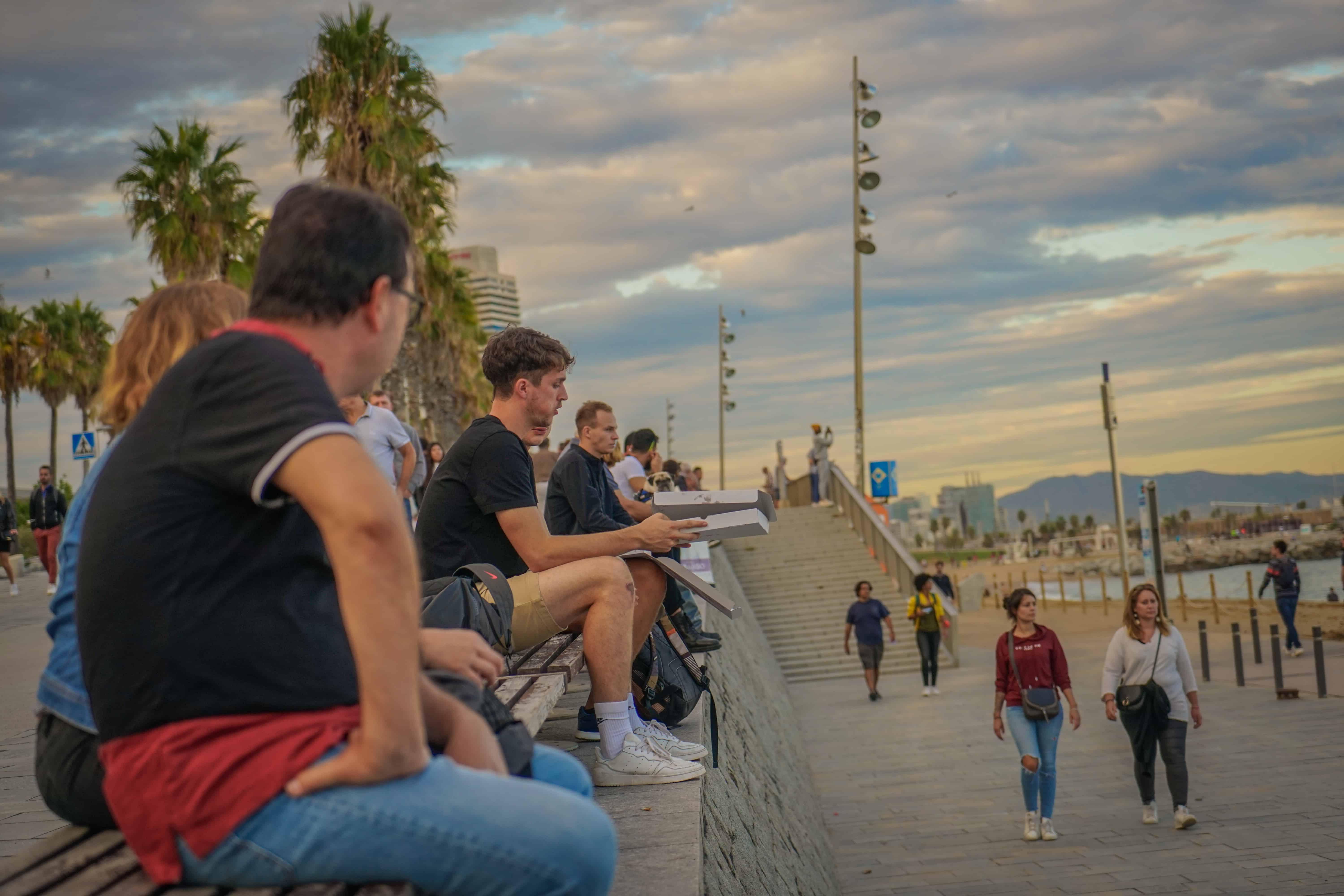 Barceloneta tourisme plage Clementine Laurent