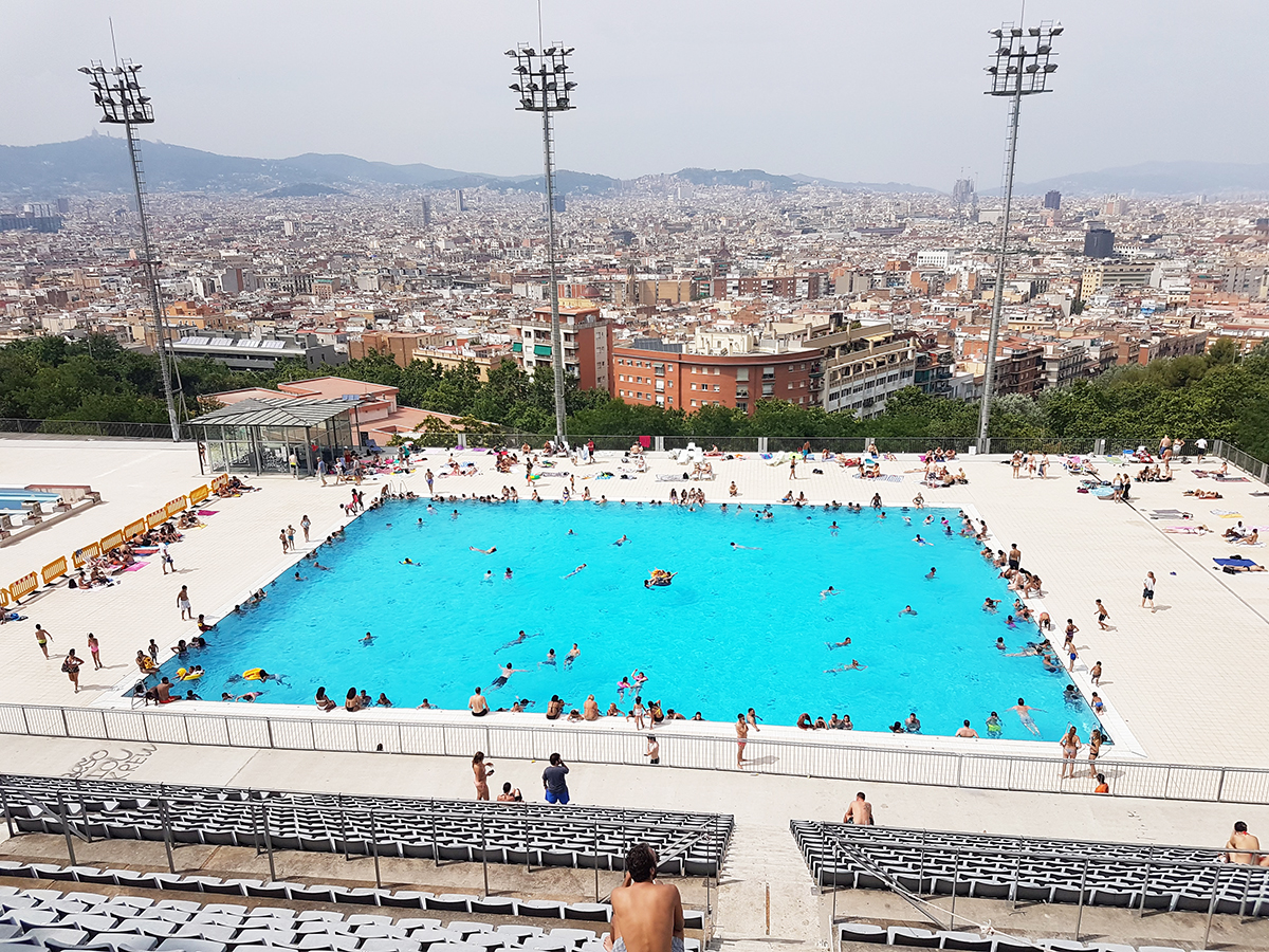 Piscina Municipal de Montjuic barcelona